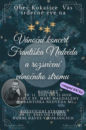 Vánoční koncert a strom 2025